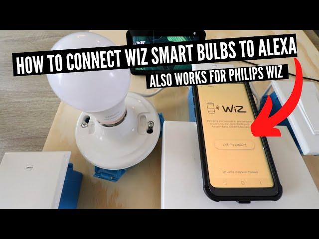 How To Connect Wiz Light Bulbs To Alexa
