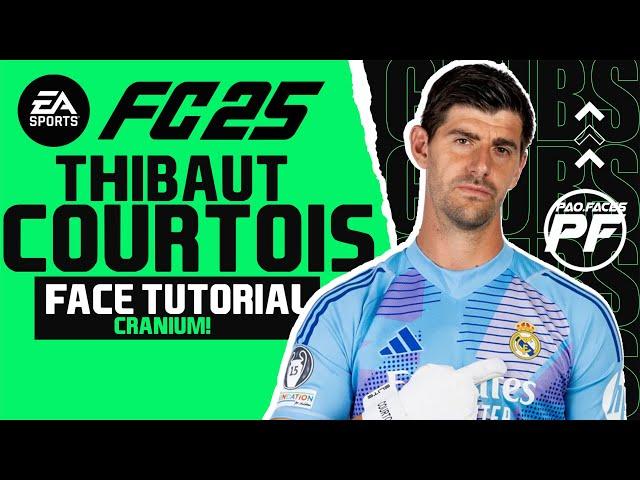 how to make THIBAUT COURTOIS FACE in EA FC 25 -  Pro Clubs Face Creation - CAREER MODE - LOOKALIKE