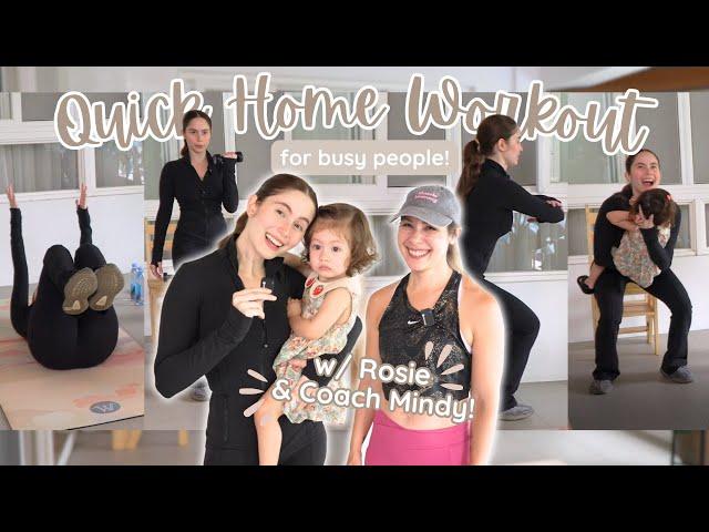 QUICK WORKOUT FOR BUSY MOMS  | Jessy Mendiola