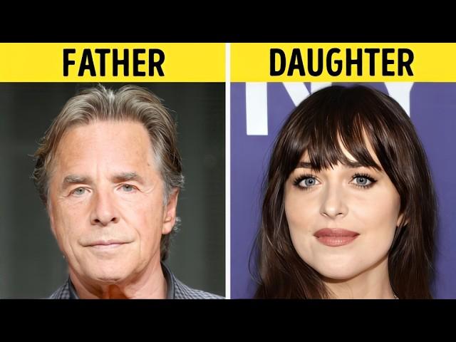 50+ Famous Fathers and Their Beautiful daughters