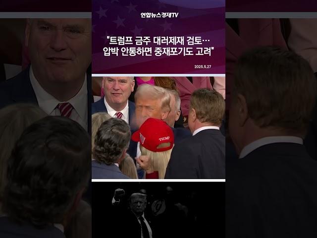 "트럼프 금주 대러제재 검토…압박 안통하면 중재포기도 고려"