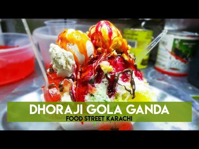 Dhoraji Famous Gola Ganda | Street Food of Karachi Pakistan | #Shorts