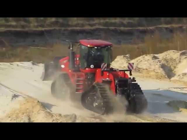 Case IH STX 450 Quadtrac with steel tracks  Steiger Case IH