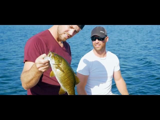 First time fishing on Lake Joseph ON for lake trout and bass.