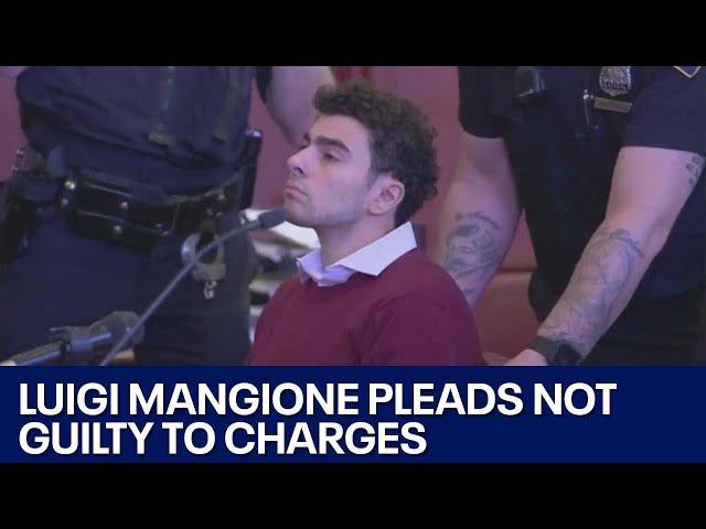 Luigi Mangione pleads not guilty in killing of UnitedHealthcare CEO | FOX 7 Austin