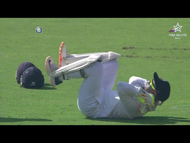 IND v ENG: Rishabh Pant showing off his acrobatics