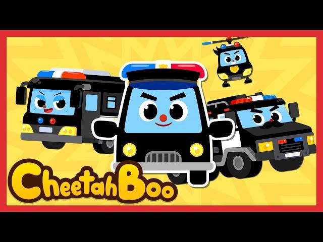 Let's Go! Cheetahboo Rescue Team! C.R.T! | Vehicles | Nursery rhymes & Kids Song | #Cheetahboo