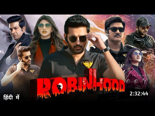 Robinhood 2024 Full Movie Hindi Dubbed South Update | Nithin New Movie | Sree Leela | South Movie