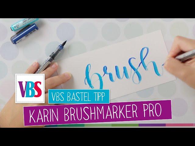 VBS Bastel Tipp - Karin Brushmarker PRO