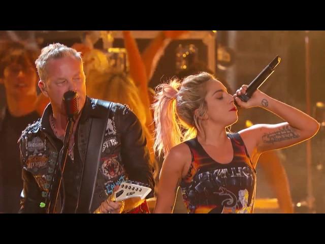 Metallica & Lady Gaga - Moth Into Flame (rehearsal)