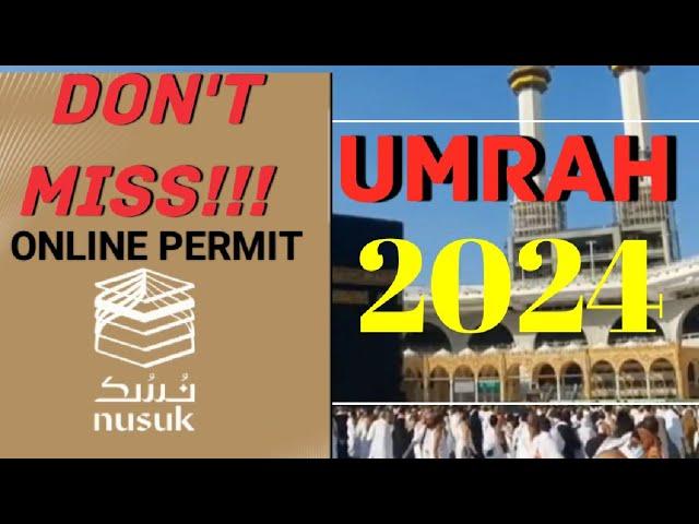 Nusuk App - UMRAH and Rawdah booking