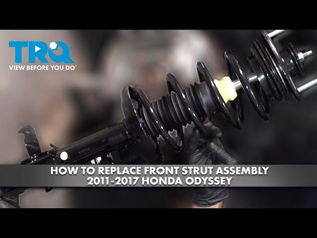 How to Replace Front Strut Assembly 2011-2017 Honda Odyssey