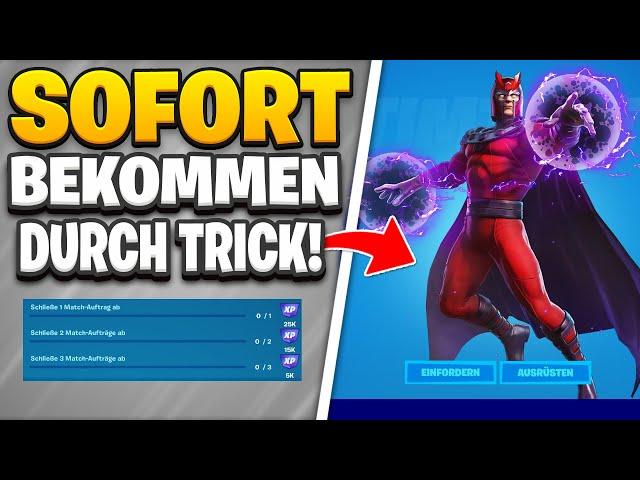 *ALLE* MAGNETO SKINS & Items SOFORT BEKOMMEN!Magneto Aufträge in Fortnite Season 3