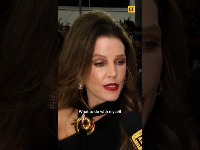 Lisa Marie Presley's Final Interview with ET at the Golden Globes #shorts