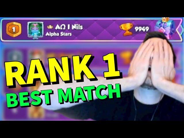 BEST MATCH vs. the Nr. 1 ladder player | Rush Royale