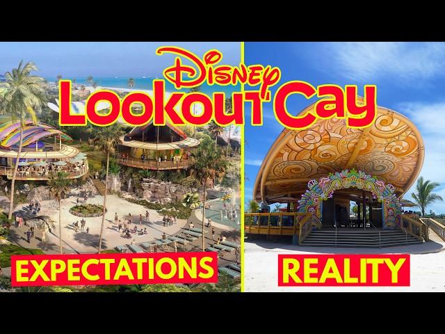 Disney's New Private Island Lookout Cay is Disappointing! FULL TOUR