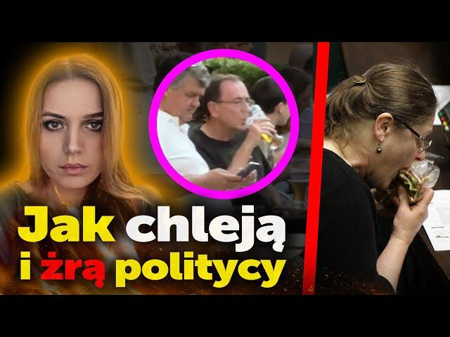 Dr Aleksandra Sarna o tym jak chleją i żrą politycy. Komu wybaczamy obżarstwo, a komu chlanie.