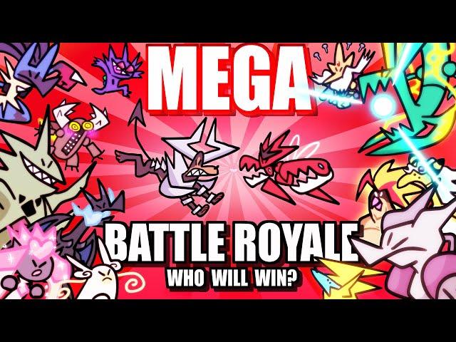 Mega Pokemon Battle Royale (Loud Sound/Flashing Lights Warning) ️ Collab With @Gnoggin