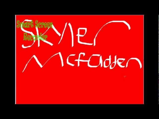 My own Skyler Mcfadden ID (2013-B)