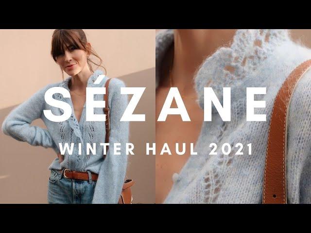 SEZANE HAUL | Effortlessly Chic | WINTER OUTFIT IDEAS (2021)