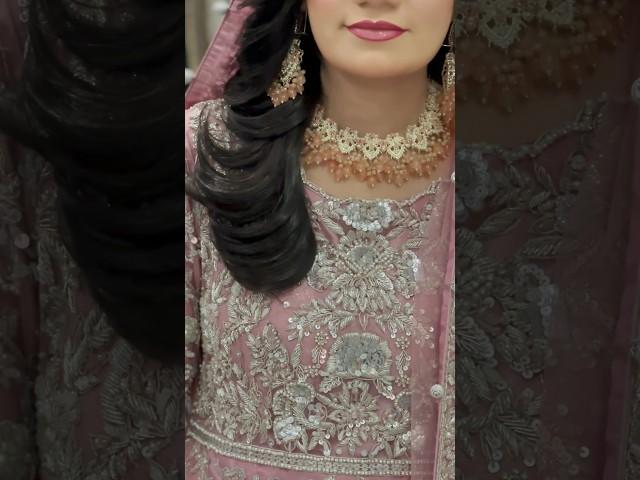 Walima look@hoorainsalon #shorts #short #shortvideo #trending #youtubeshorts #hairstyle #bridal