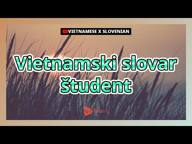 Vietnamski slovar študent | Golearn