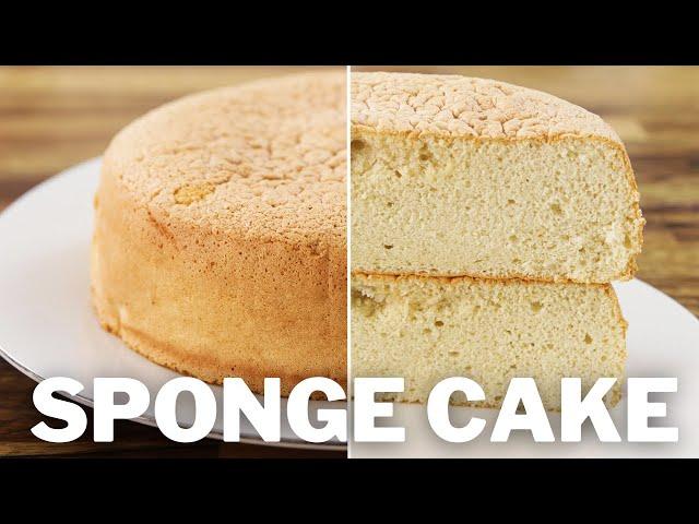 Vanilla Sponge Cake Recipe For Beginners