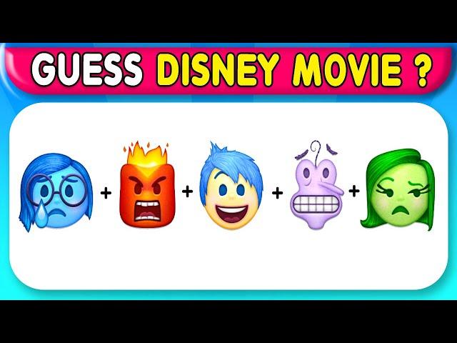  Guess 150 Pixar & Disney Movies by Emoji Quiz ? Inside Out 2, Wish Movie, Disney Movie