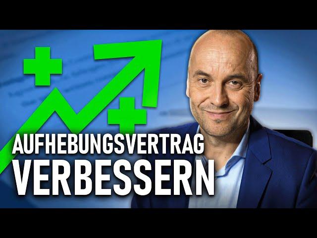 Aufhebungsvertrag – Wie du das Beste rausholst!