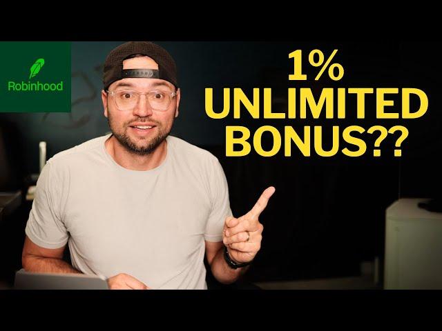 Robinhood's Surprise 1% Bonus! | Full Details