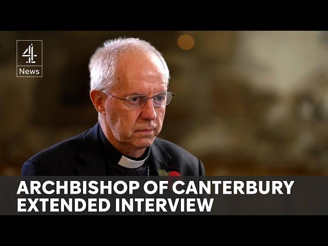 Archbishop of Canterbury extended interview on John Smyth scandal and resigning