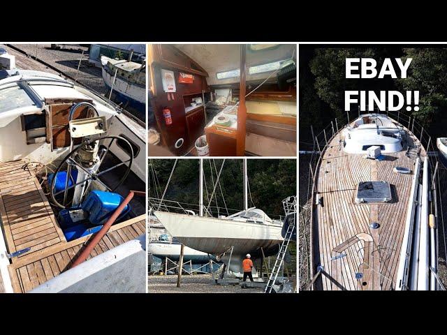 #124 - We bought a boat on EBAY  CHEAP 46ft PROJECT BOAT!!!