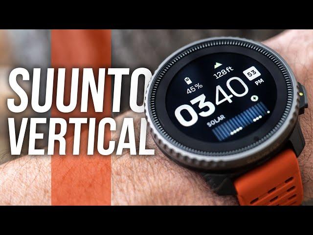 Suunto Vertical In-Depth Review - CRAZY Battery Life! Offline Maps, Multi-Band, Solar, and MORE!