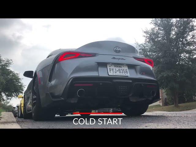 2021 Supra MK5 2.0t Muffler Delete (B48) (4cyl)