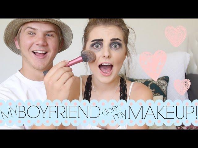 MY BOYFRIEND DOES MY MAKEUP! | Aspyn Ovard