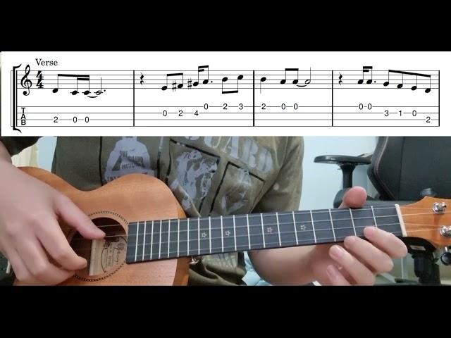 Yesterday (The Beatles) - Easy Beginner Ukulele Tabs With Playthrough Tutorial Lesson