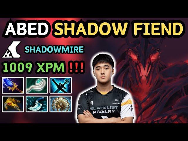 7.36a ABED SHADOW FIEND Midlane Highlights 1009 XPM  EZ For ABED - Dota 2