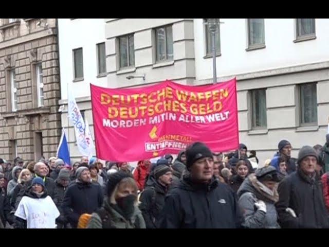 Demonstration "NEIN zu Kriegen" in Berlin