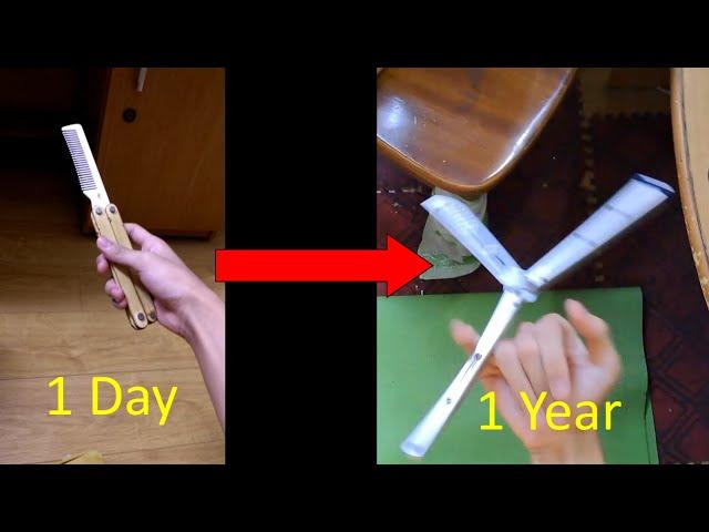 My 1 year balisong experience! | Balisong