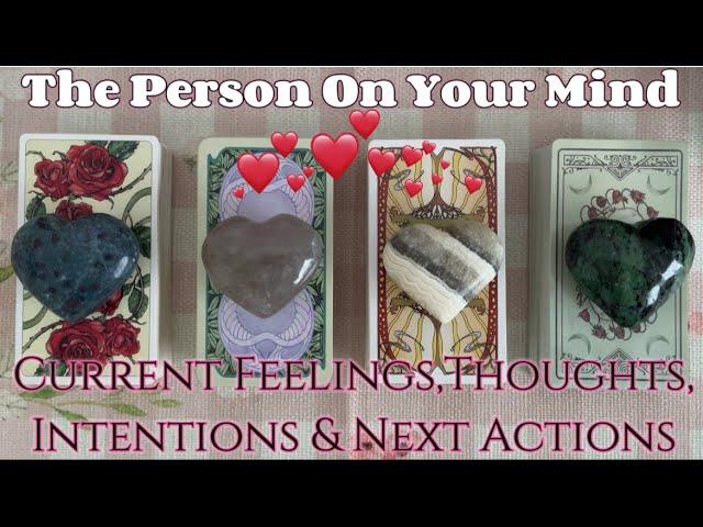 Your Person's Current Feelings, Thoughts, Intentions & Next Actions Towards You️‍Timeless