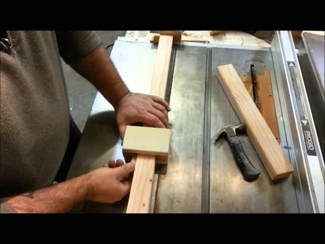 Simple! Homemade (Wood) Bar Clamps! No Hardware Needed!
