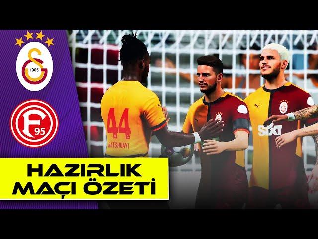 Galatasaray vs Fortuna Düsseldorf | Hazırlık Maçı Özeti 2024