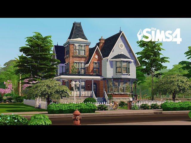 Victorian House • The Sims 4 • No CC | Speed Build