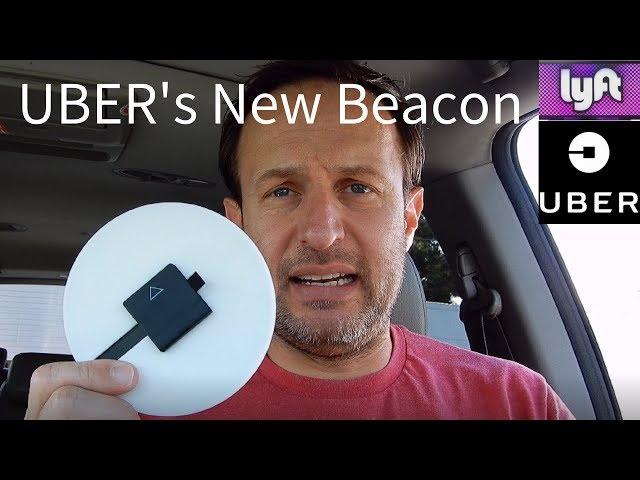 Uber's new beacon unboxing