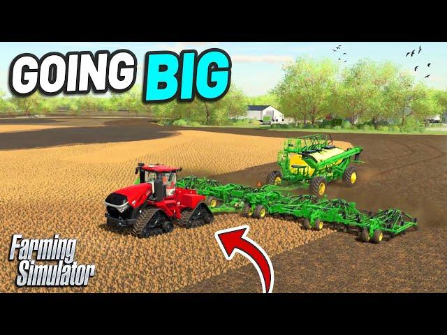 $1,500,000 + SET UP ON THE FARM!  | Edgewater INTERACTIVE | Farming Simulator 22 - Episode 6