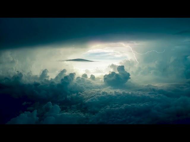 COLI Loop 4k Relax Storm Thunder Clouds Sky Dark Meditation Music - Soothing Music, Healing Music