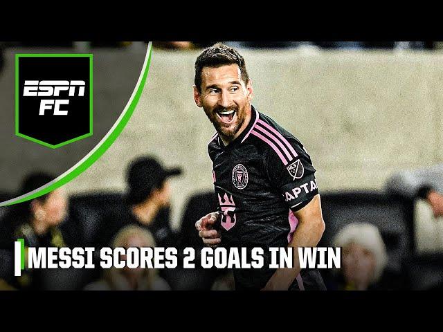 MESSI'S BRACE leads to Inter Miami CLINCHING the Supporters' Shield | ESPN FC