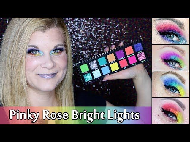 Pinky Rose Bright Lights - Review, Swatches & 5 Looks | Makeup Your Mind