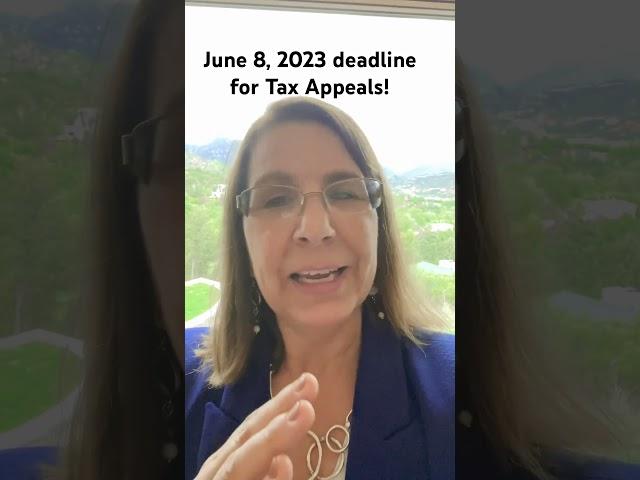 Tax Appeal deadline June 8, 2023, JUST DO IT! #coloradospringsrealtor #coloradospringsrealestate