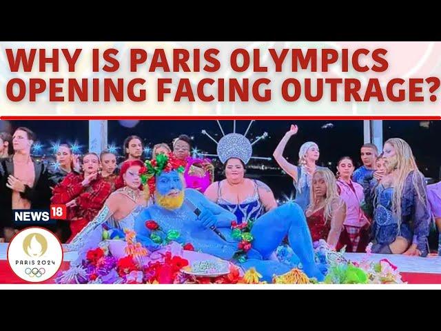 Olympics Faces Outrage Over ‘Hyper-Sexualised & Blasphemous’ Drag Act With Child | News18 | N18G